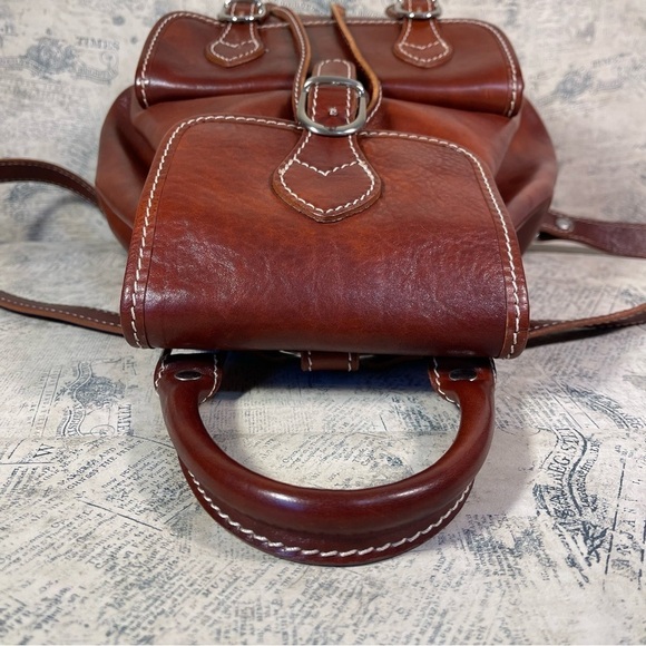 Genuine Leather Made in Italy Backpack - Picture 6 of 11